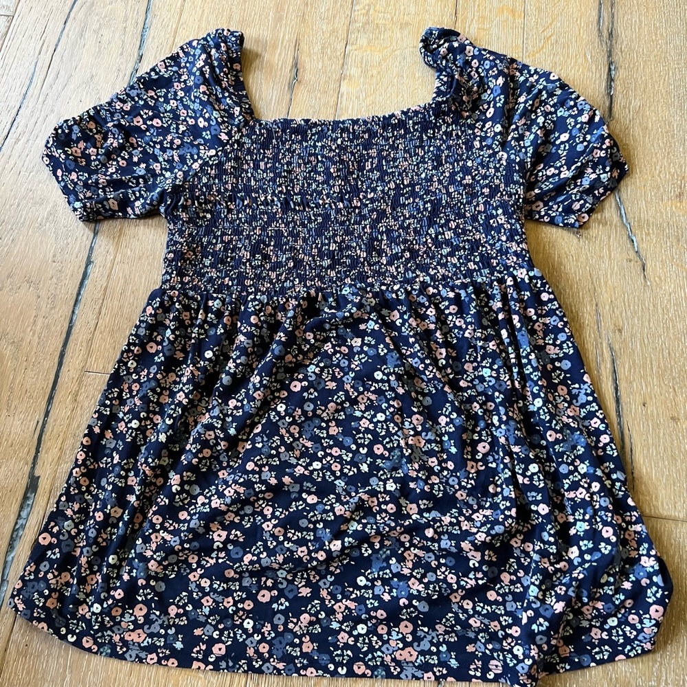 Smocked maternity top from Target (Isabel Maternity by Ingrid & Isabel)